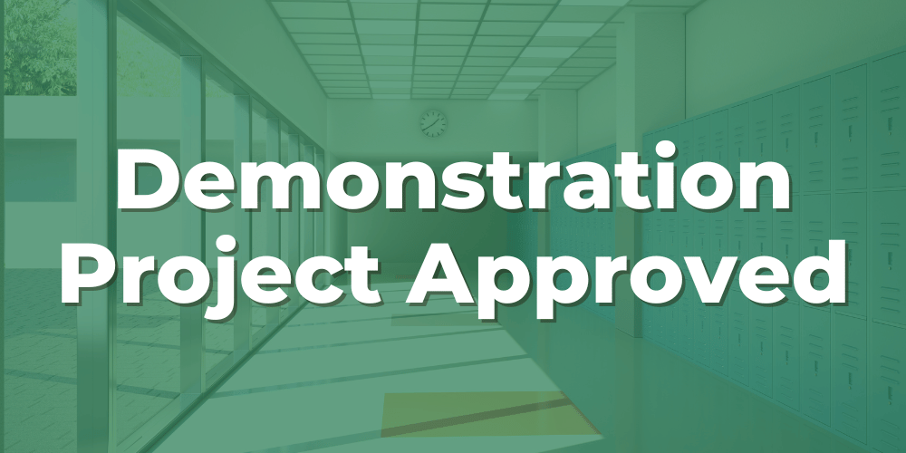 Demonstration Project Approved